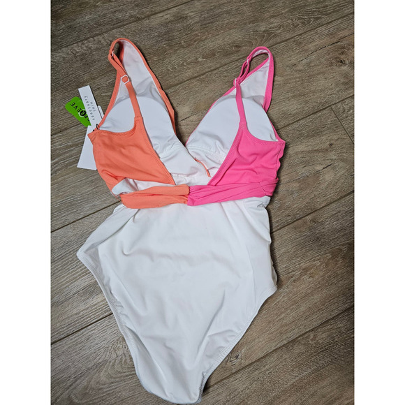 NWT Sanctuary Swim Color Block One Piece Ladies size Medium - Picture 7 of 11